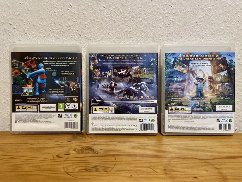 PlayStation 3 PS3 Spiele LEGO Harry Potter Jahre 1-4 Hobbit Jurassic World FSK 6 - Bild 2 von 2