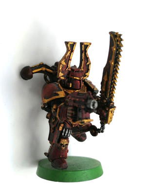 Warhammer 40K Chaos Space Marine Kunststoff Figur Games Workshop 5cm hoch