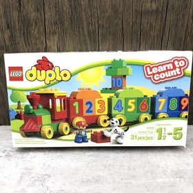 LEGO DUPLO 10558 Number Train New Sealed Retired Preschool Learn to Count