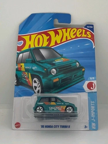 Hot Wheels 2025 Estuche F '85 HONDA CITY TURBO II RTH Treasure HUNT TARJETA LARGA - Imagen 9 de 9