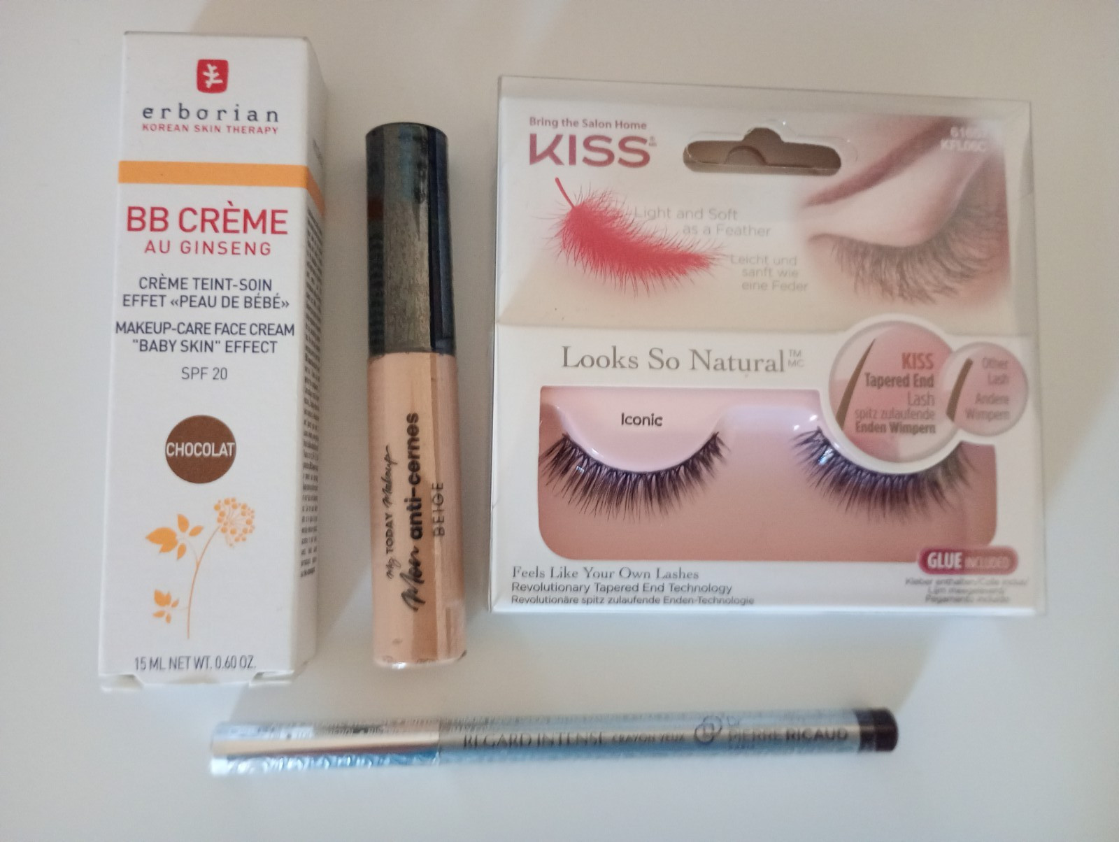 Erborian BB Crème teint parfait avec anti cernes correcteur et cils KISS neufs