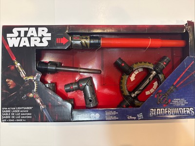 Star Wars BladeBuilders Spin-Action Lightsaber Brand New Sealed Disney  Hasbro