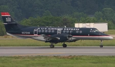 BAe Jetstream 41 US Airways Express Desktop Wood Airplane New Model Large 1/48