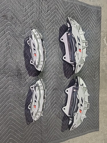 2017-2024 Camaro ZL1 1LE Front & Rear Silver BREMBO Brake Calipers USED OEM GM
