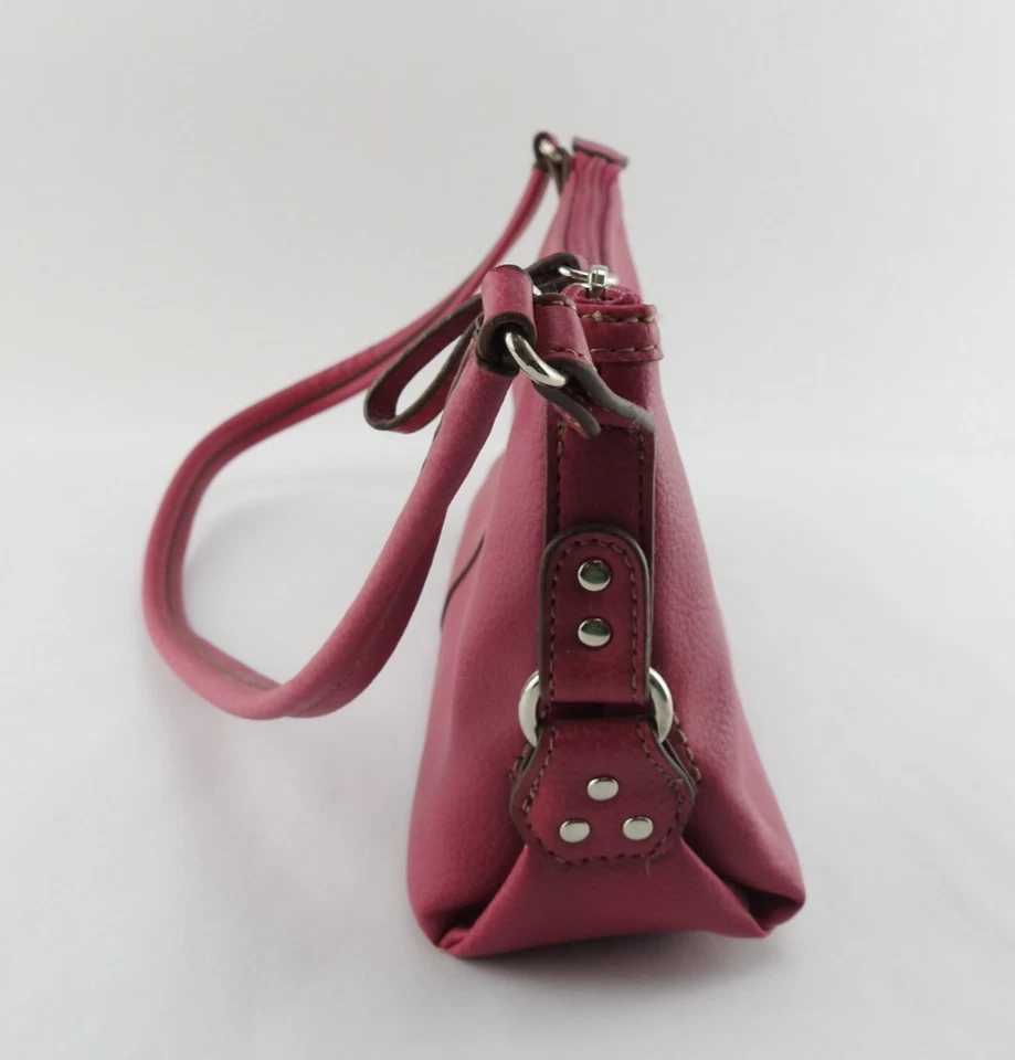 Relic Shoulder Bag Pink Faux Leather Small Purse Handbag Zip Closure Y2K Vintage - Image 4 of 4