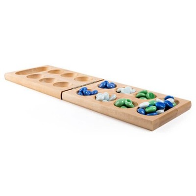 Cardinal Mancala Massivholz-Marmor-Strategiespiel Foe 2 Spieler ab 5 Jahren