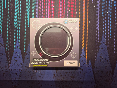 Maven Filters Starry Focus Magnetic Filter (Bahtinov Mask) - 67mm