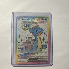 The Pokémon Company Lapras EX 158/142 Stellar Crown Ultra Rare Holo 220HP
