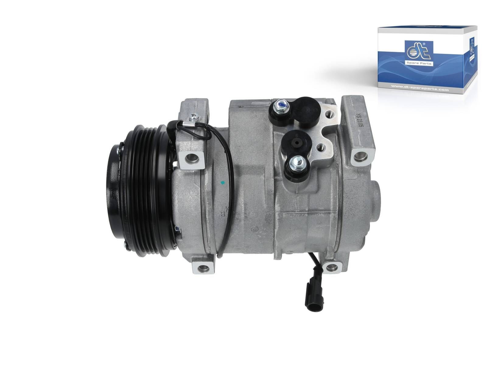 Compresseur climatisation en panne remplacez par DT Spare Parts 7.74007 12V 4PK lubrifie