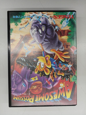 MD オーサムポッサム AWESOME POSSUM TENGEN SEGA MEGA DRIVE (Genesis ) Boxed set