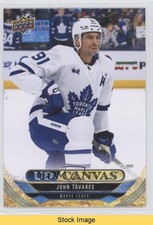 2024-25 Upper Deck Extended Series UD Canvas John Tavares #C309 READ x9t