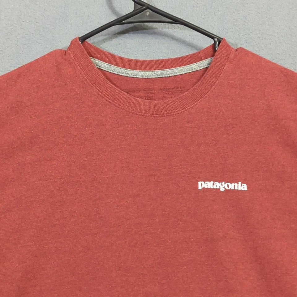 Camiseta Patagonia Para Hombre XL Roja Responsibili-tee Calce Regular Foto 3 de 4