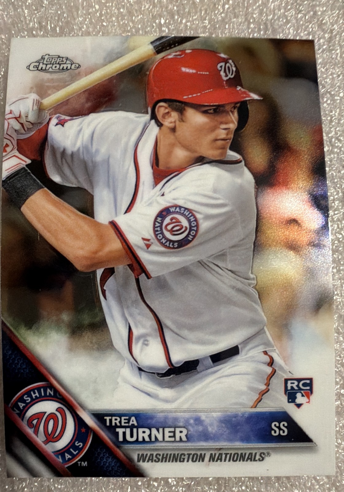 2016 Topps Chrome - Trea Turner #32 (RC)