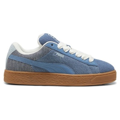 PUMA Suede Xl Denim Lace Up  Mens Blue Sneakers Casual Shoes 39839701