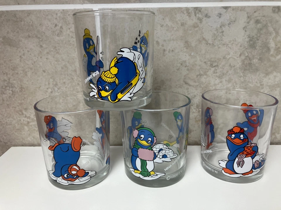 Nutella - séries de vieux verres illustrés - 1990 - 1996 - TTBE  -  4 - Photo 3/4