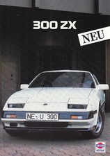 NISSAN 300 ZX 300ZX COUPE 2+2 Youngtimer Prospekt Brochure B15
