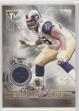 2001 Pacific Private Stock Titanium Orlando Pace Justin Watson #116 HOF 3pu