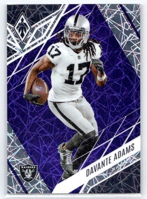 2022 Panini Phoenix Davante Adams #/99 Purple Lazer #44