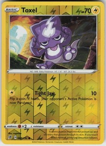 Toxel 068/192 Rebel Clash Reverse Holo