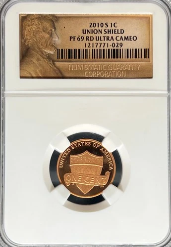 2010-S Lincoln Cent PF69UCAM NGC Union Shield (#PA1217771029)