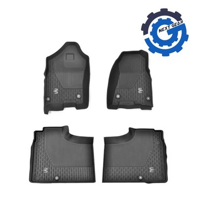 Mopar All-Weather Mats 1st & 2nd Row for 2019-2024 Ram 1500 Crew Cab 82216269AB