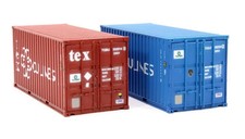 Dapol OO 20ft' Container Culines 190334 2/ TBGU 350365 8 Twin Pack