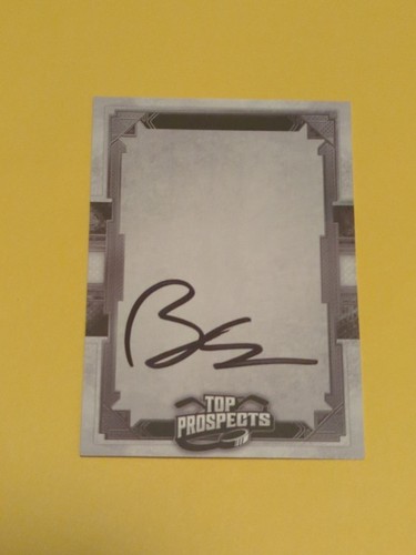 Braeden Cootes Signed Top Prospects Card Vancouver Canucks Thunderbirds