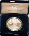 2013-W Proof $1 American Silver Eagle Box, OGP & COA