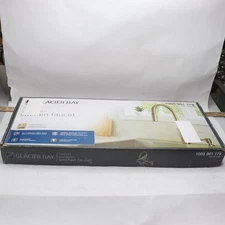 Glacier Bay Sprayer Kitchen Faucet Soap Dispenser 1-Handle Metal Matte Gold