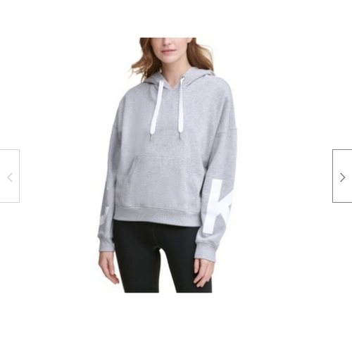 Calvin Klein Performance Jumbo Logo Fleece Hoodie Size Small Nwt