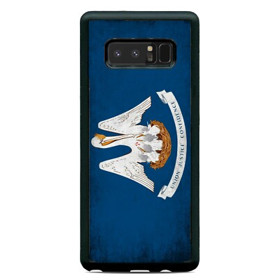Grunge Louisiana State Flag Case Cover Samsung Galaxy Note 20 Ultra 10 Plus 9 8