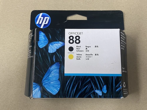 original HP Druckkopf 88 Black / Yellow C9381A Officejet Pro (2012) OVP Rechnung