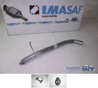 Imasaf Endrohr FüR Ford Transit/Tourneo Connect 1.8 Di/1.8 Turbo Di Kurzer Rad.