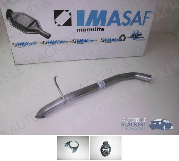 Imasaf Endrohr FüR Ford Transit/Tourneo Connect 1.8 Di/1.8 Turbo Di Kurzer Rad.-image