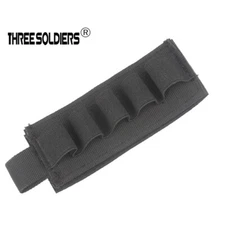 5 Rounds Rifle Shotgun Stock Shell Buttstock Shell Bullet Holder 12 Gauge Holder