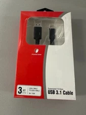 Pearstone USB-C 3.1 to USB-A Charge & Sync Cable (3')