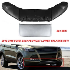 NEW Textured Black - Front Bumper Lower Valance for 2013-2016 Ford Escape 13-16