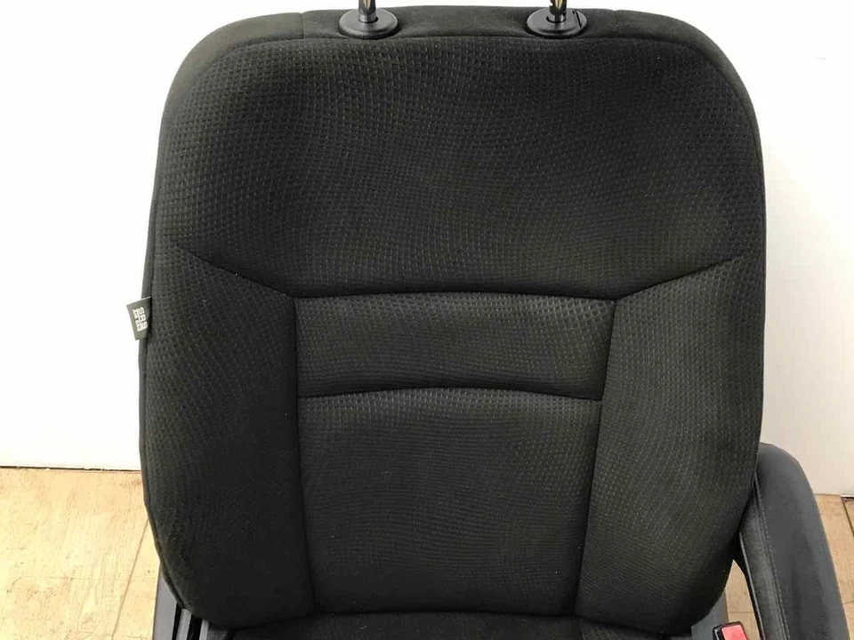 Se adapta a Dodge Grand Caravan 11-18 asiento manual delantero derecho pasajero tela negra OEM Foto 3 de 4