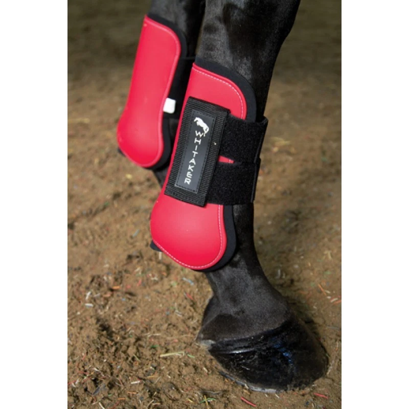 John Whitaker Tendon and Fetlock Boots Cob Size Red eBay