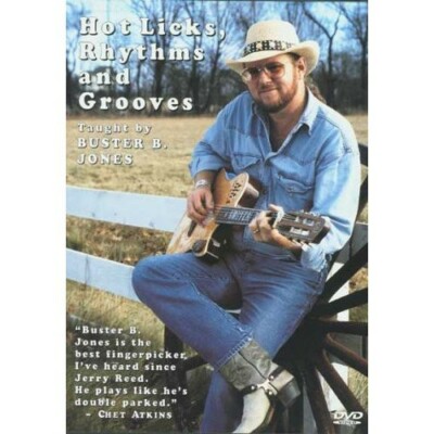 Buster B. Jones - Hot Licks, Rhythms and Grooves DVD (New/Sealed) 2004