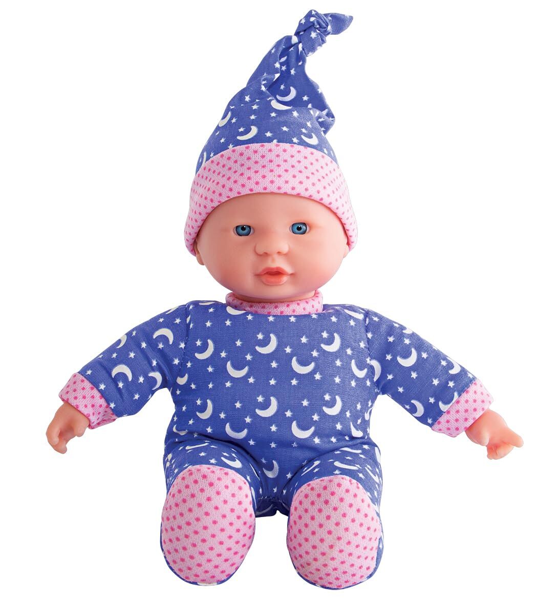 Simba 105010010 - Laura Little Star, Soft Body Doll in Cute Romper and Hat with