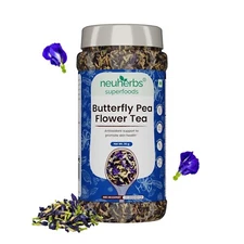 Neuherbs Butterfly Pea Flower Tea 30g (Pack of 1) Herbal Loose Leaf Tea FS