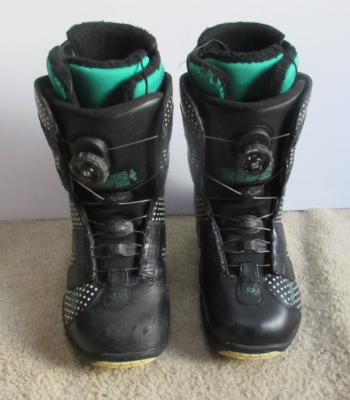 Ride Sash Boa Coiler Intuition Liner Women's Snowboard Boots Size