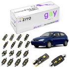 8 Bulbs Deluxe White Interior LED Map Light Kit For Ford Focus 2000-2007 Package