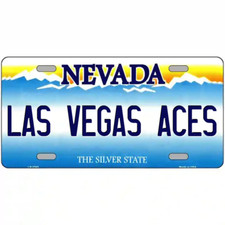 Las Vegas Aces Nevada Metal Sign