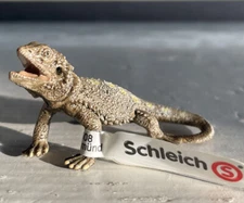 Schleich 14675 Pogona Lizard Retired Wild Life Rare New With Tag