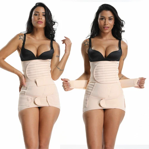 C-Section After Birth Corset Back Support Body Shapers Postparrtum Recovery Belt - Picture 1 of 20