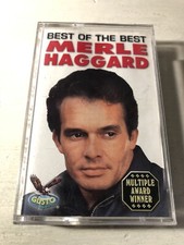 Merle Haggard - The Best of the Best 2002 Music Cassette Gusto GT-0515
