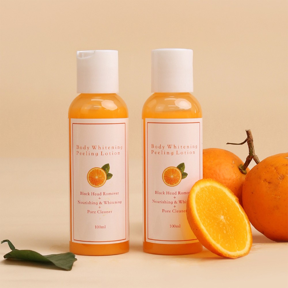 Orange Exfoliation Gel Instant Exfoliation Dead Skin Remover Body Scrub frugal