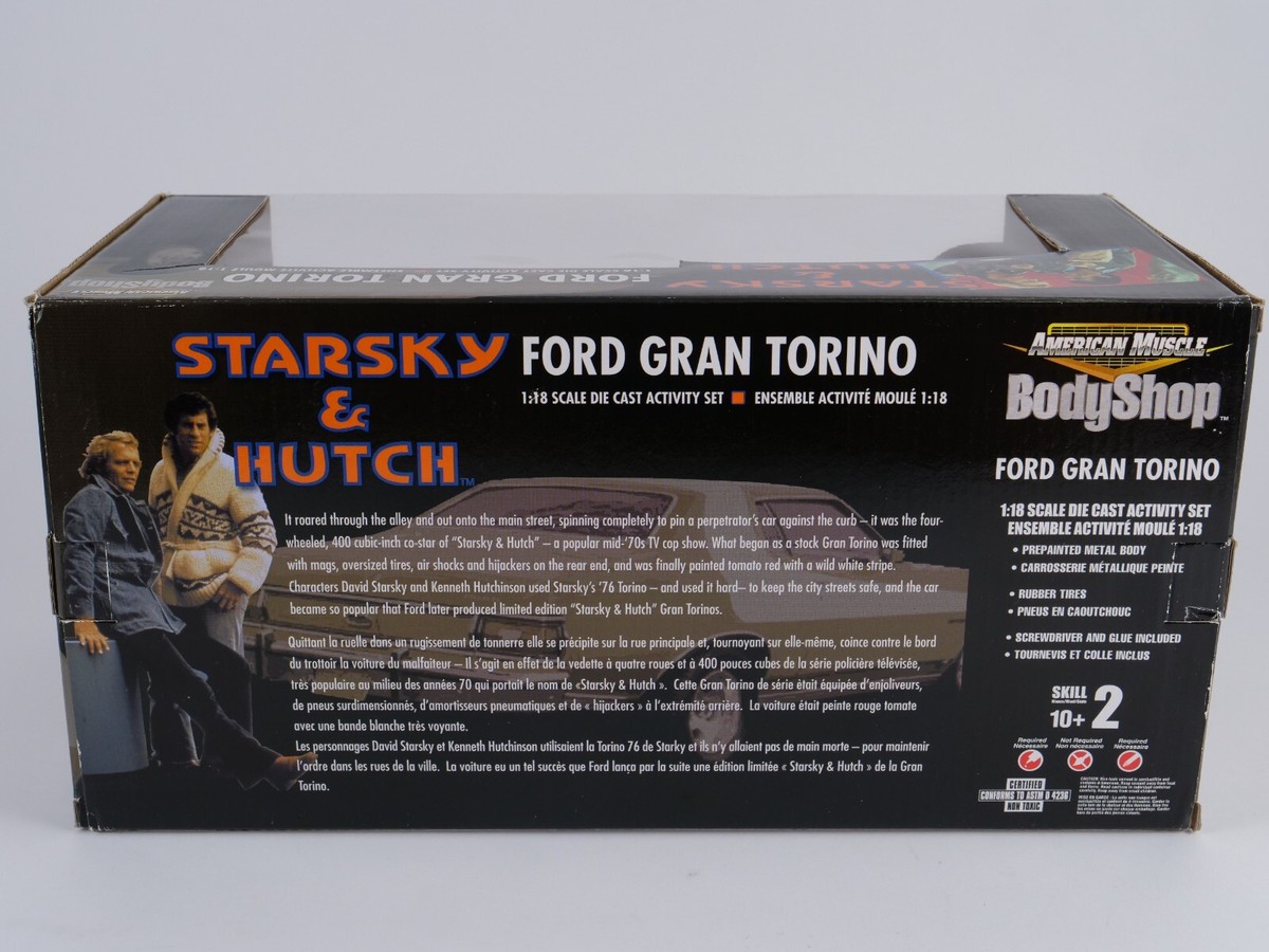 FORD GRAN TORINO Starsky & Hutch TV Series 1975-79 Artisan 1:18 Model